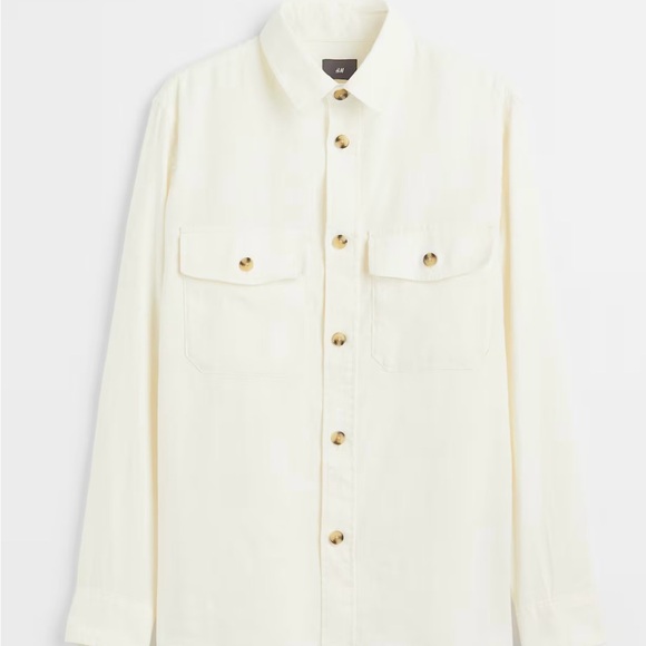 H&M Other - H&M Linen Blend Overshirt